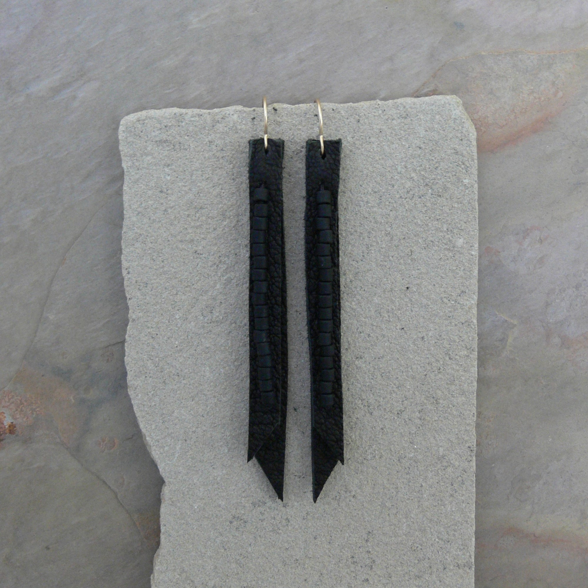 Beaded Fringe Earrings