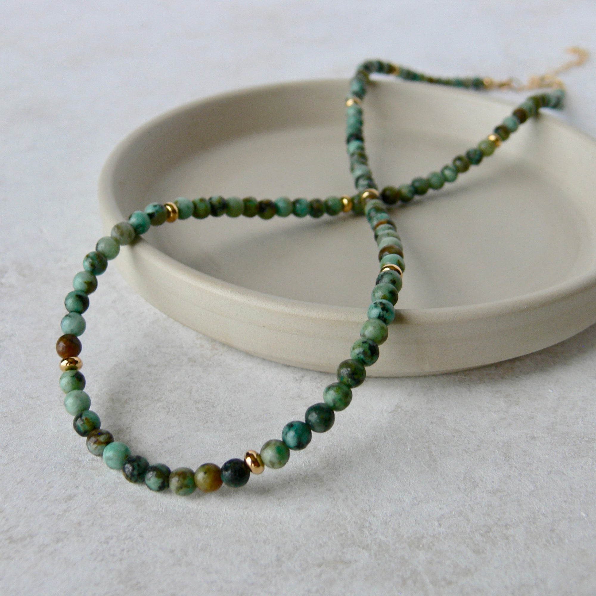 African Turquoise Necklace