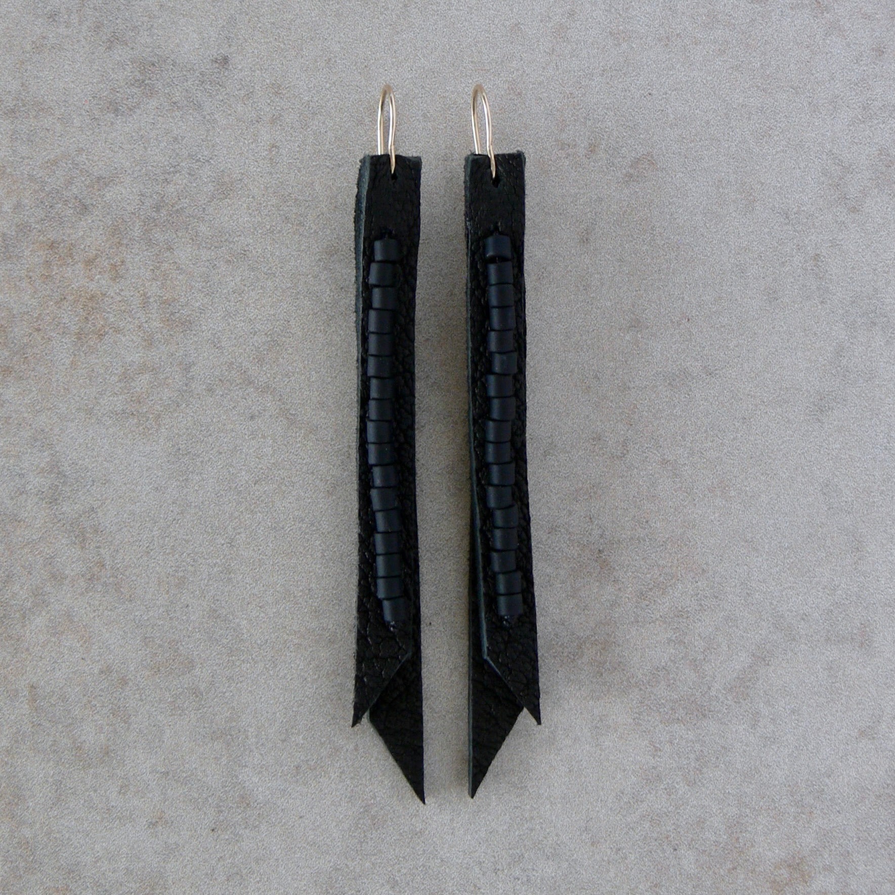 Beaded Fringe Earrings