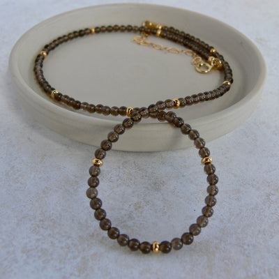 Smoky Topaz Necklace