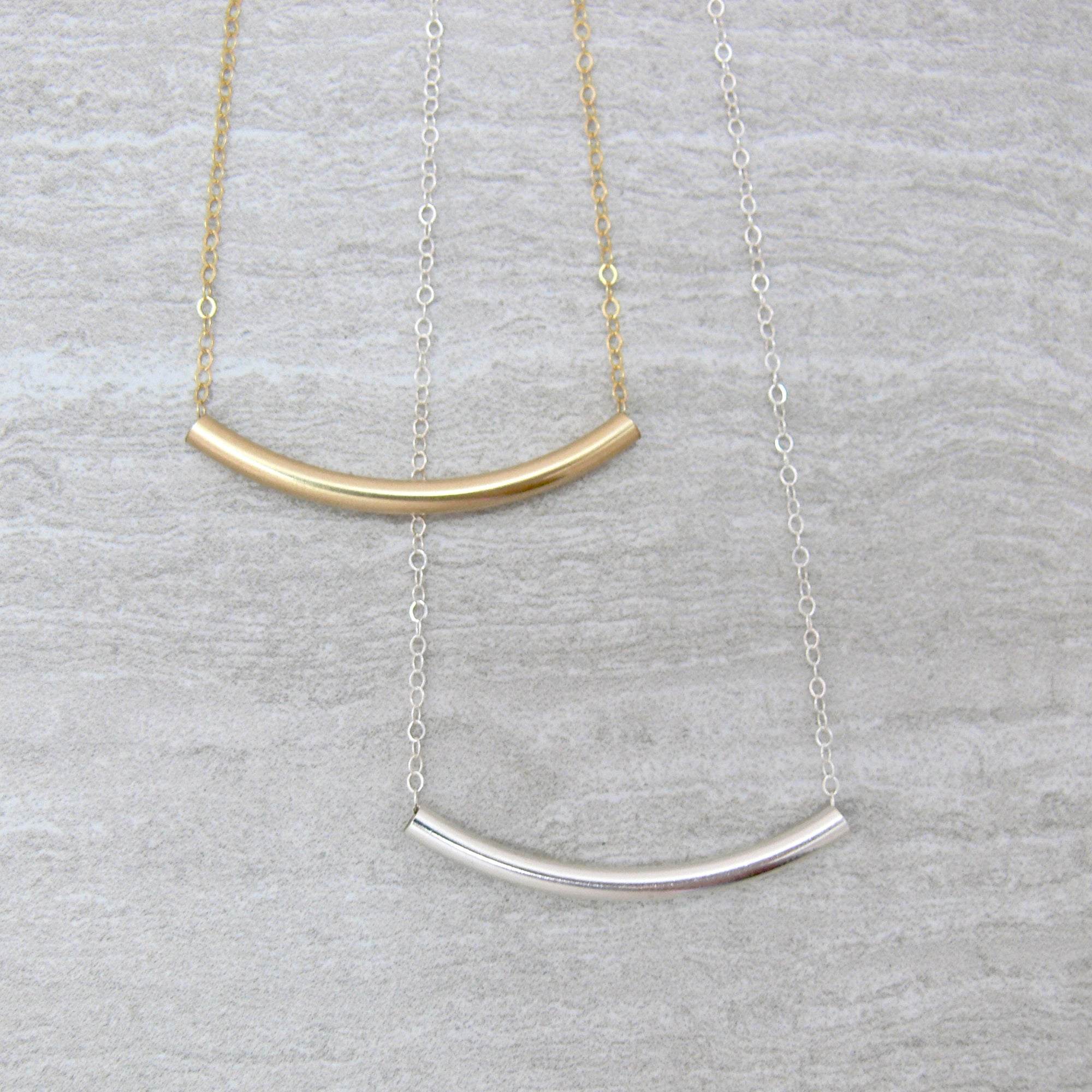 Dainty Large Bead Necklace