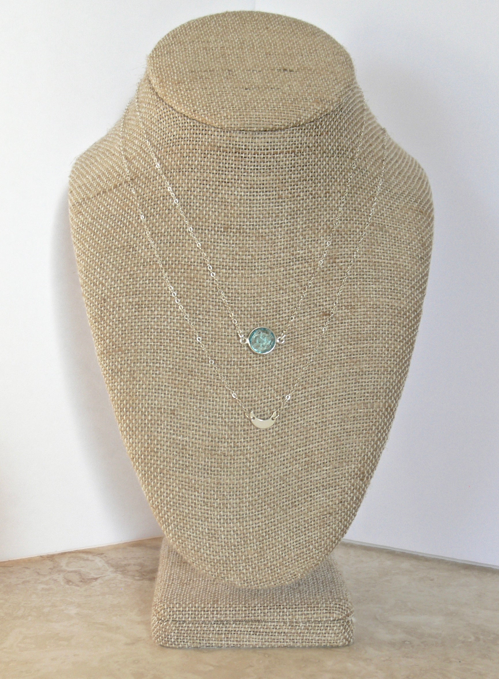 Dainty Moon Necklace