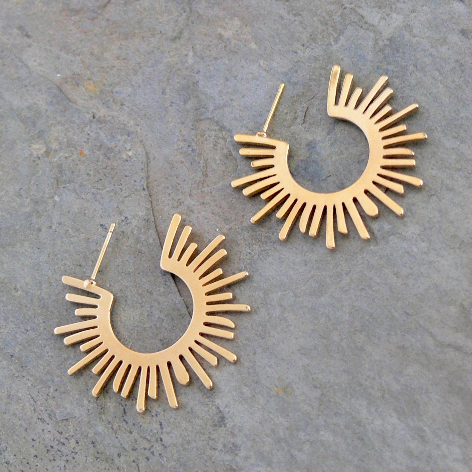 Crowned Earrings