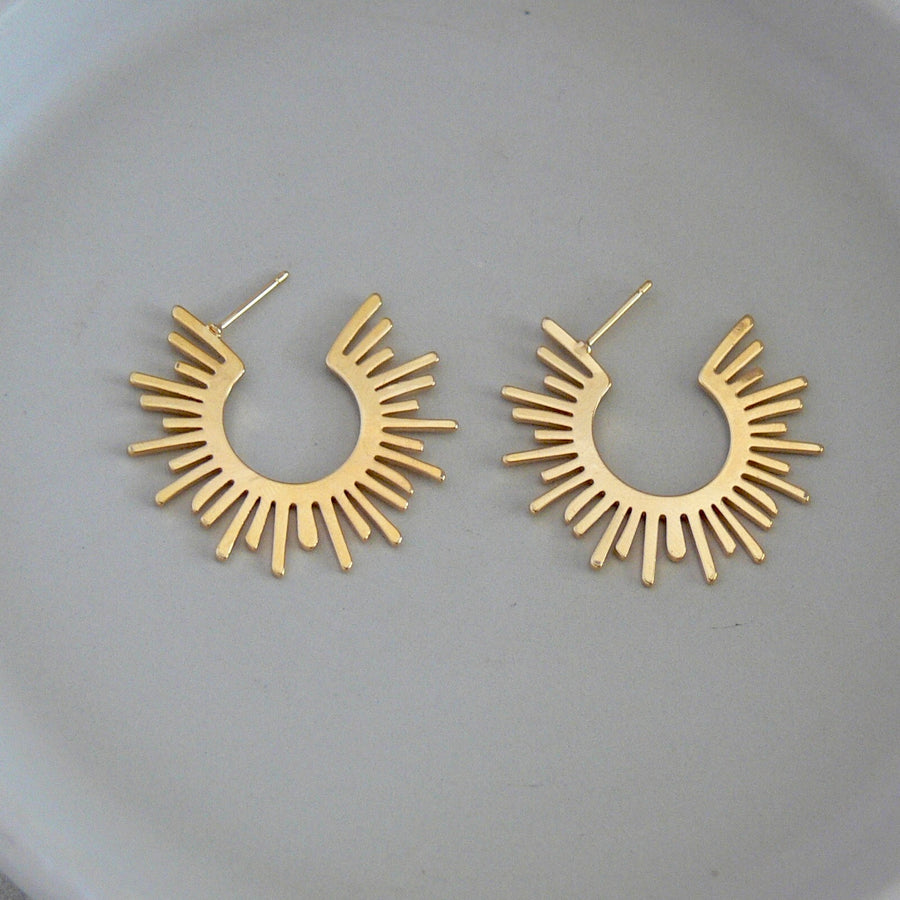 Crowned Earrings