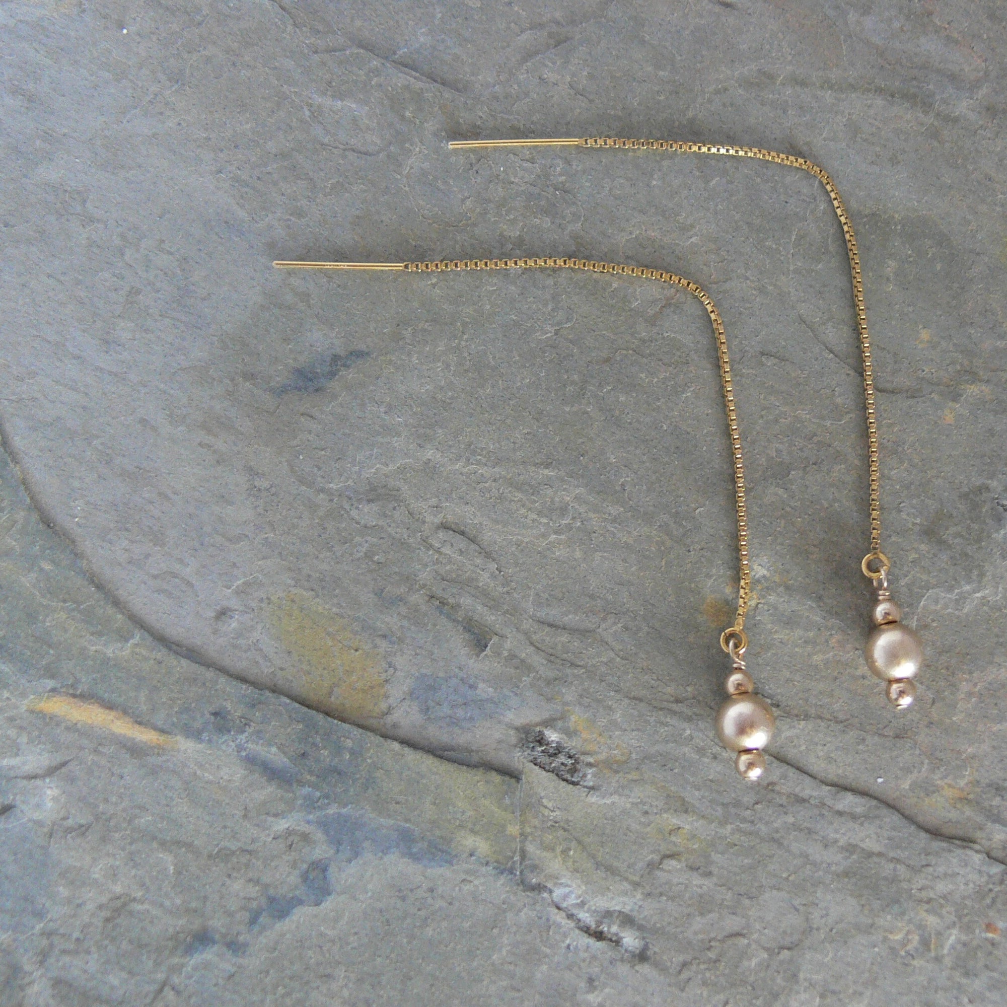 Centered Threader Earrings