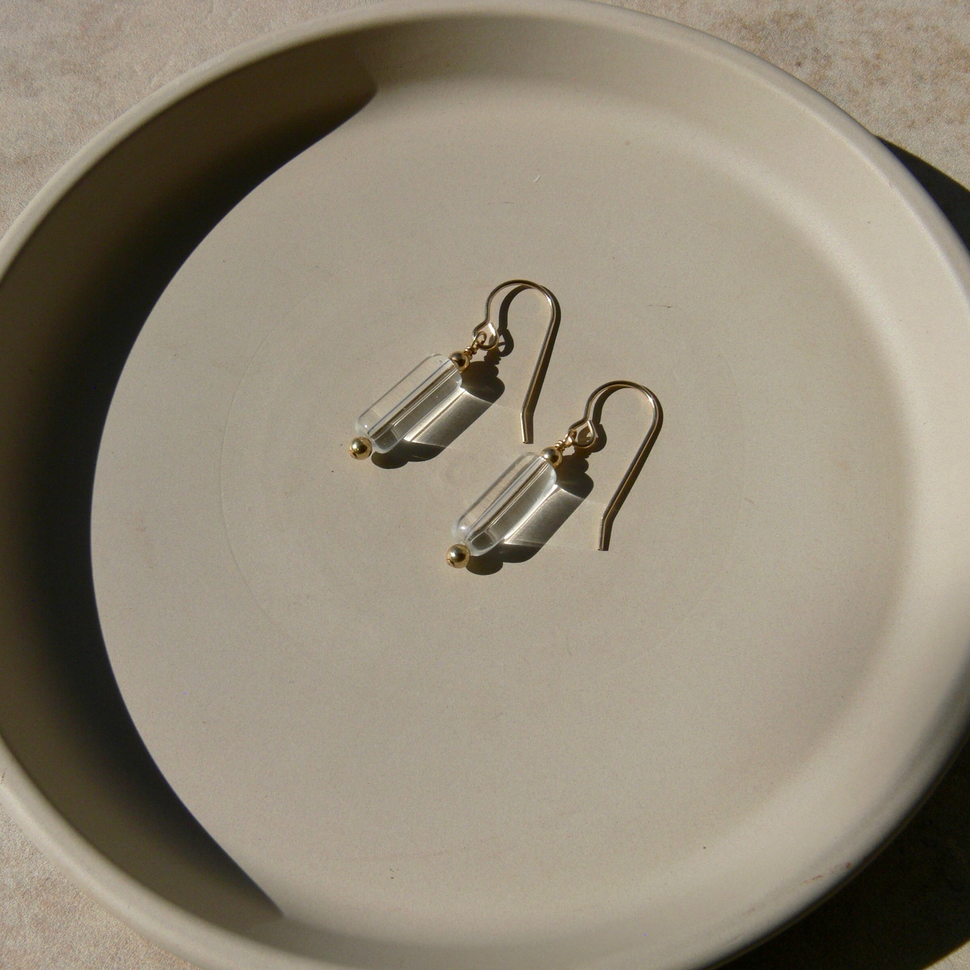 Vintage Glass Earrings