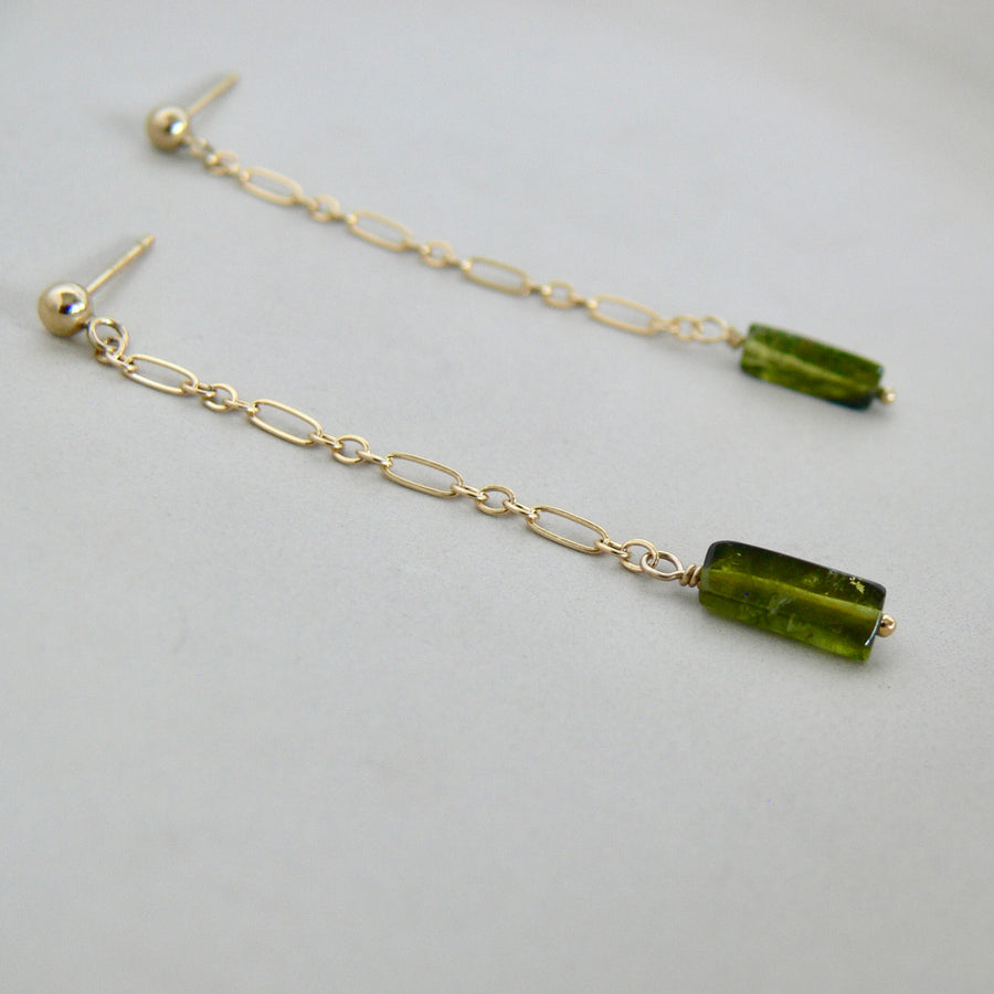 Tourmaline Drop Earrings