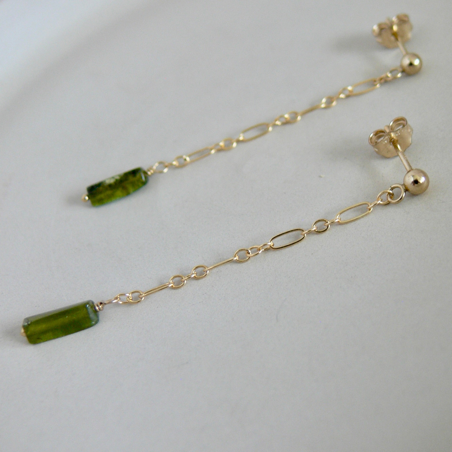 Tourmaline Drop Earrings