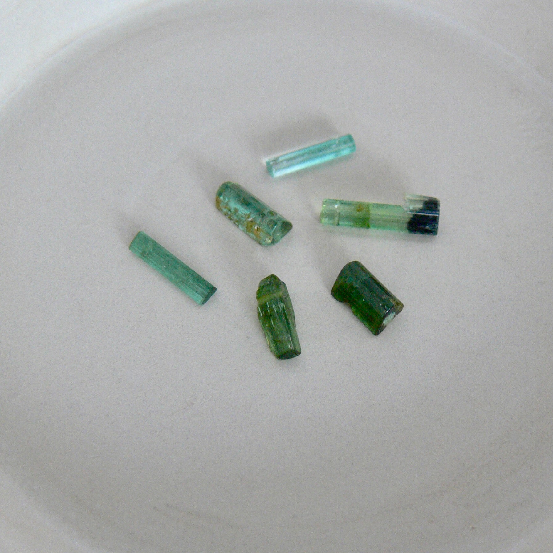 Tourmaline and Silk Necklace