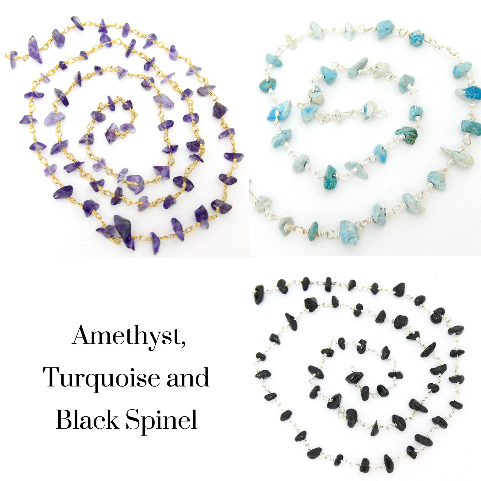 Deerskin self-tie necklace