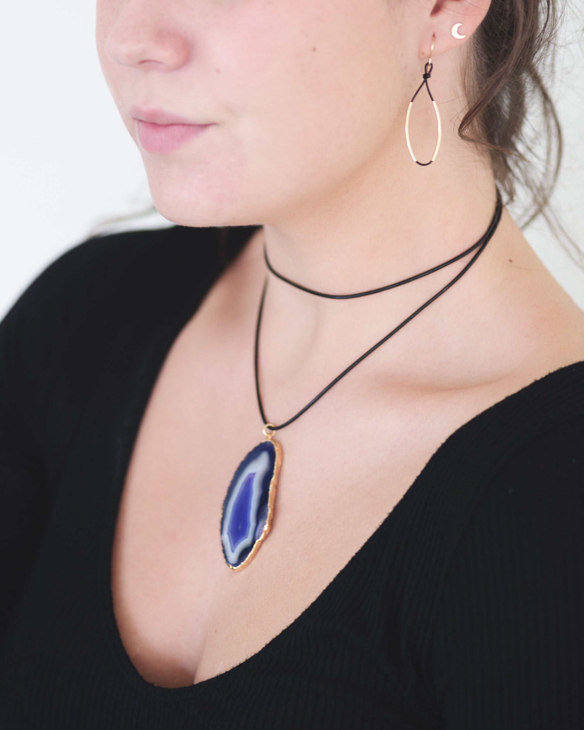 Minimal Wrap Earrings - Gold